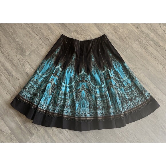 NWOT Vintage RENFREW Collection Pleated Skirt size 12 made in usa - Picture 1 of 7